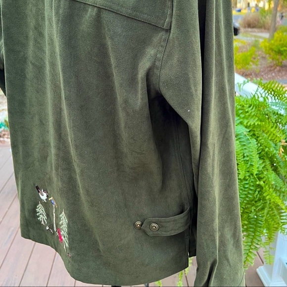 Unique Christopher & Banks Embroidered Jacket - Picture 9 of 14